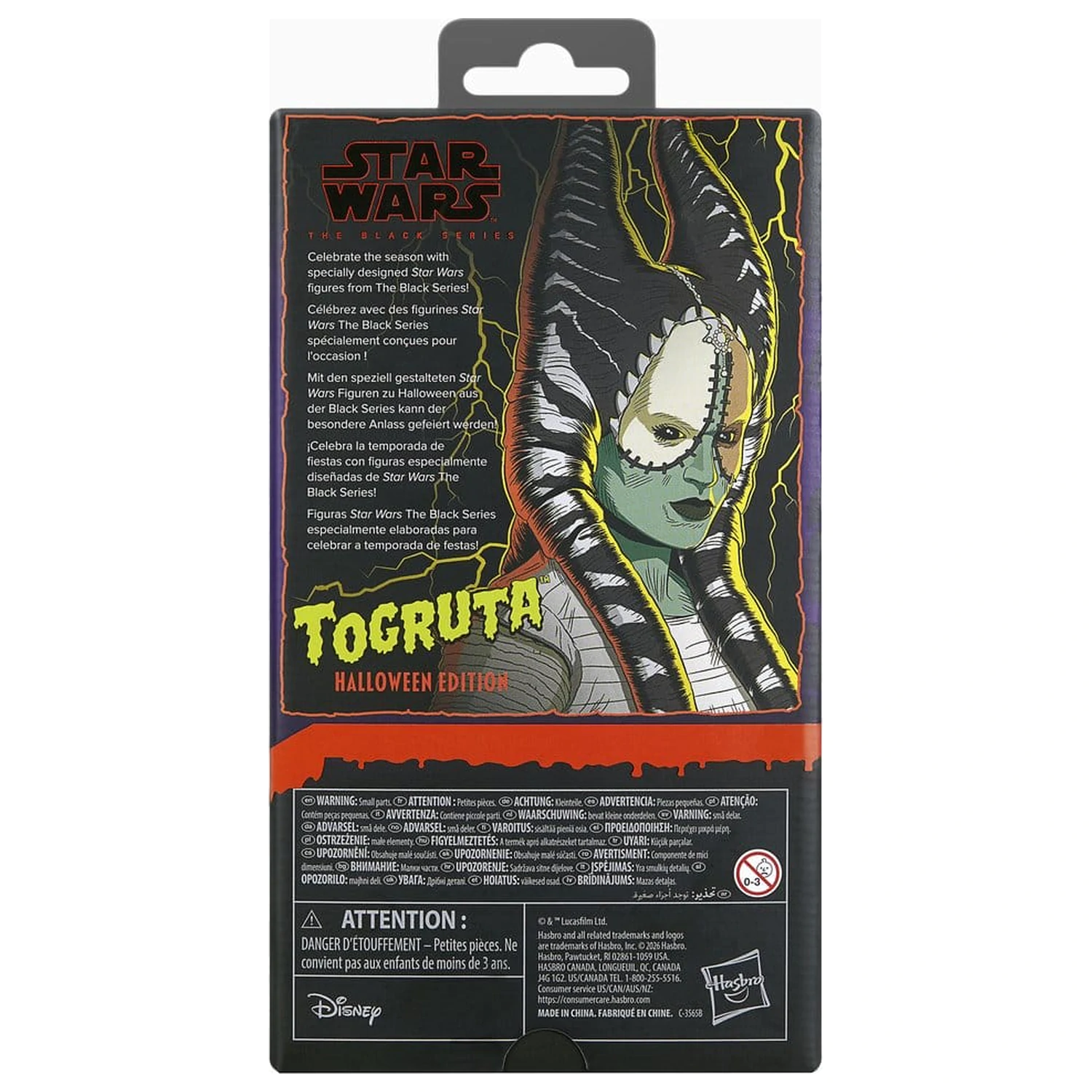 Star Wars Black Series Akčná figúrka Togruta (Halloween Edition) 15 cm produktová fotografia