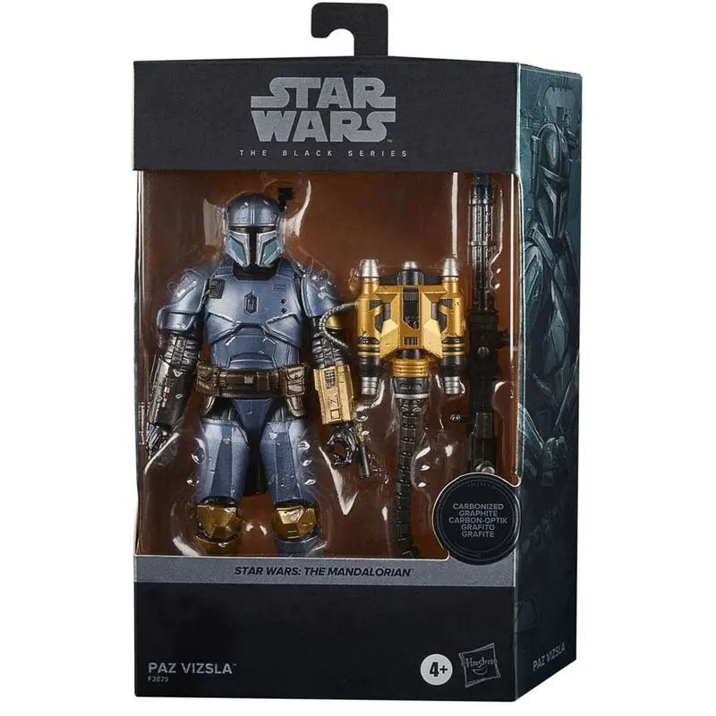 Star Wars The Mandalorian Black Series Carbonized Action Figúrka 2021 Paz Vizsla 15 cm termékfotó