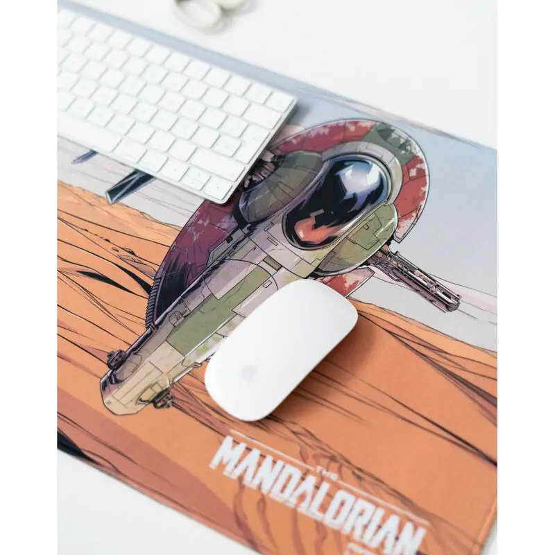 Star Wars Boba Fett The Mandalorian herná podložka na stôl produktová fotografia