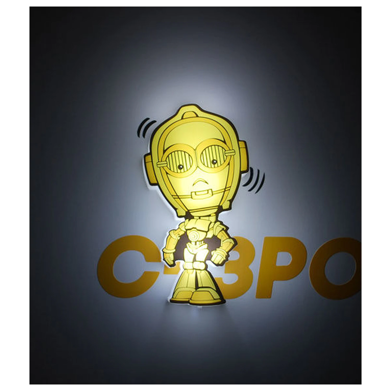 Star Wars C-3PO 3D Light FX mini lampa produktová fotografia