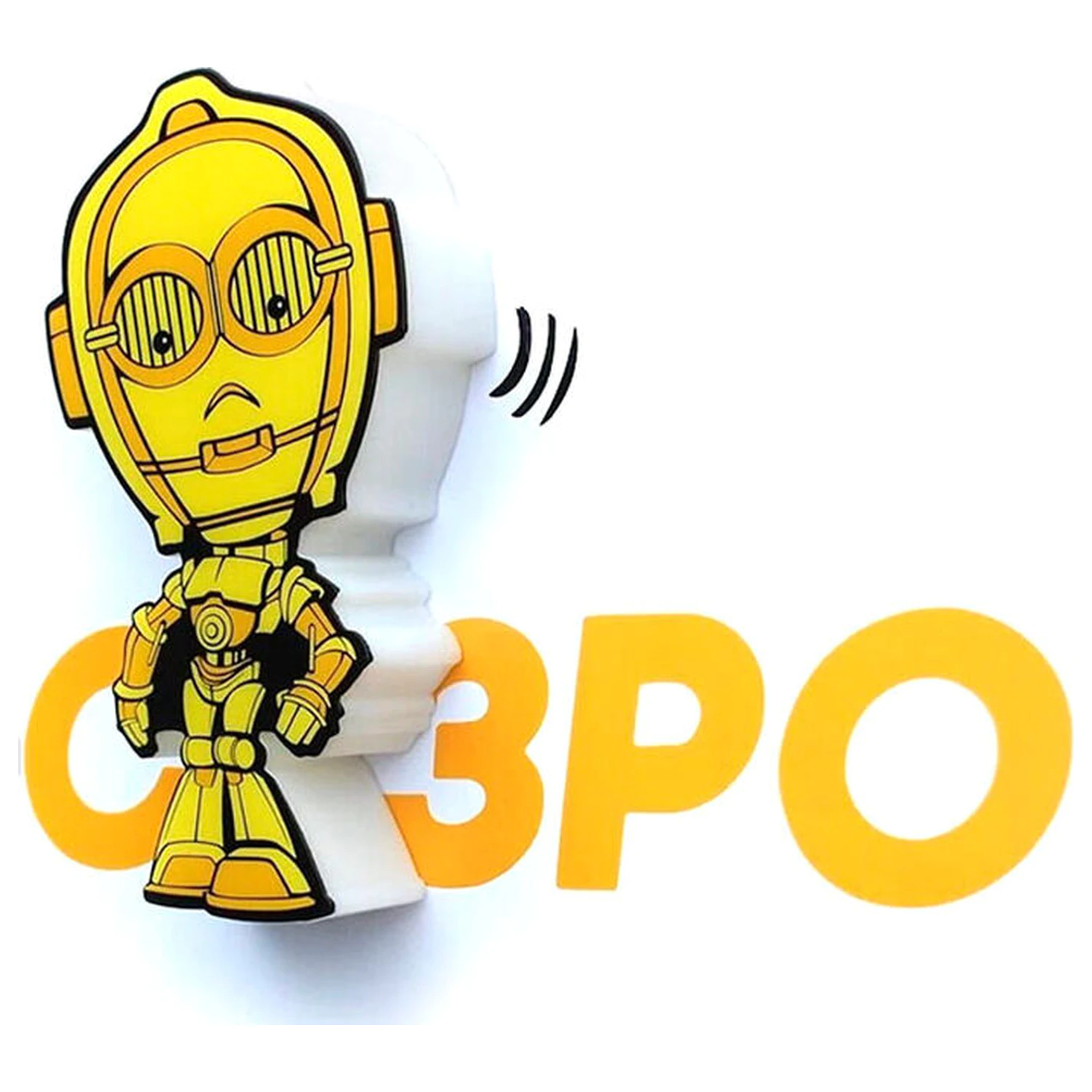 Star Wars C-3PO 3D Light FX mini lampa produktová fotografia