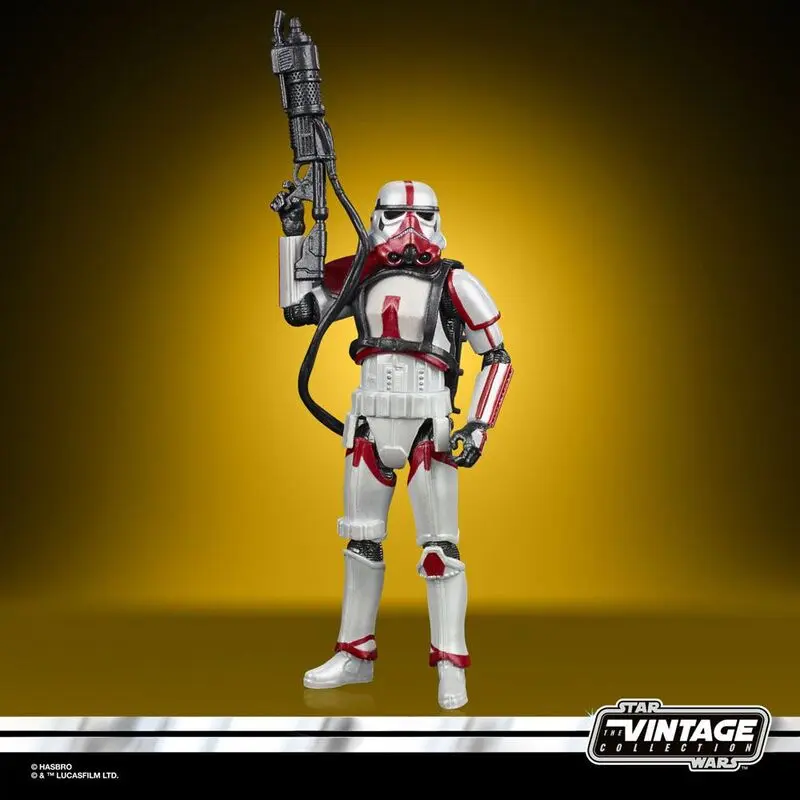 Star Wars The Mandalorian Vintage Collection Carbonized Action Figure 2021 Incinerator Trooper 10 cm termékfotó