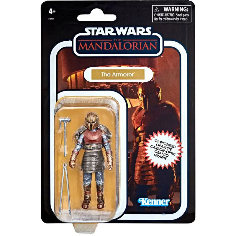 Star Wars The Mandalorian Vintage Collection Carbonized Akčná figúrka 2021 The Armorer 10 cm termékfotó