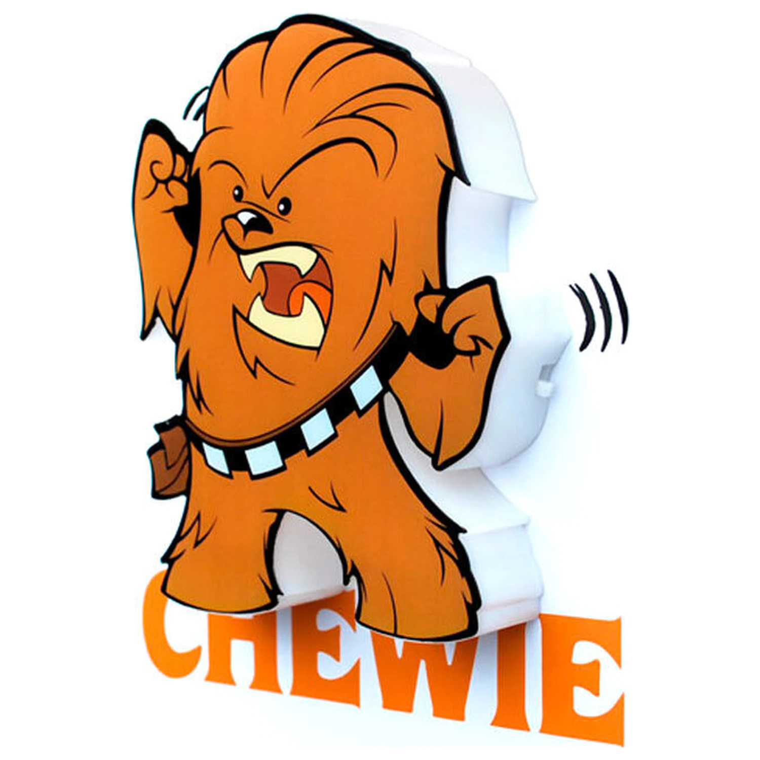 Star Wars Chewie 3D Light FX mini lampa produktová fotografia