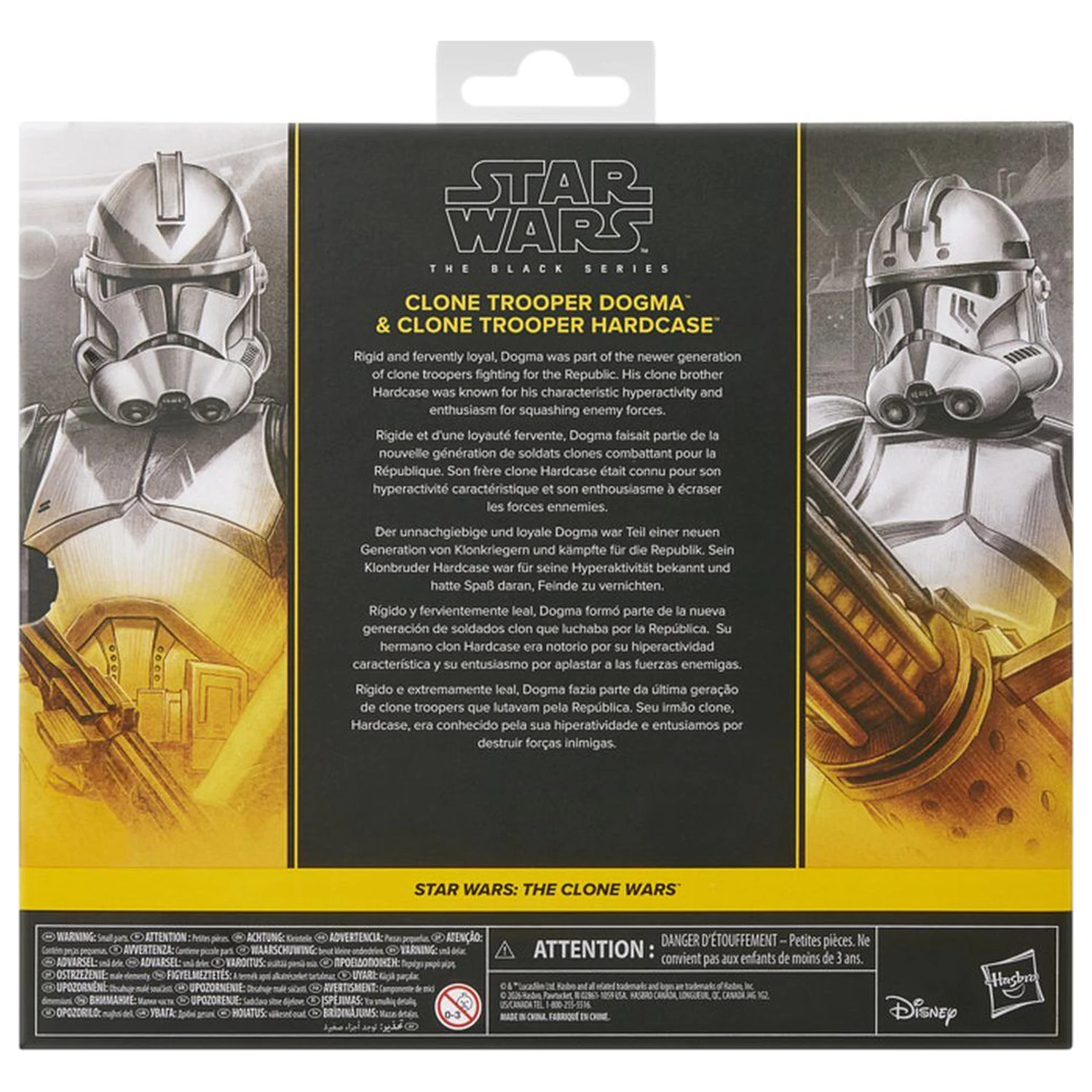 Star Wars Clone Trooper Dogma & Clone Trooper Hardcase balenie 2 figúrok 15cm produktová fotografia