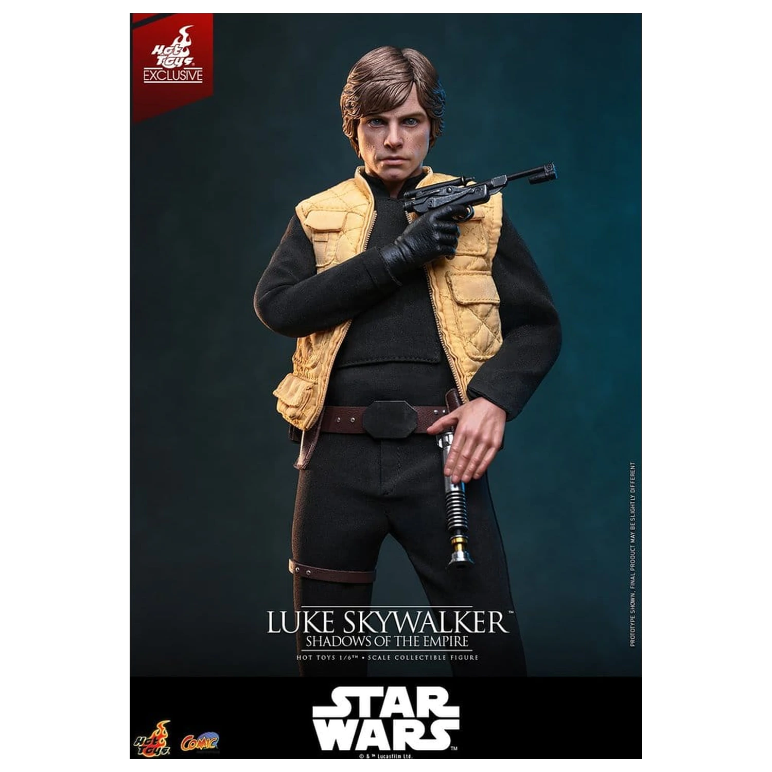 Star Wars Comic Masterpiece akčná figúrka 1/6 Luke Skywalker (Shadows Of The Empire) (Hot Toys Exclusive) 28 cm produktová fotografia