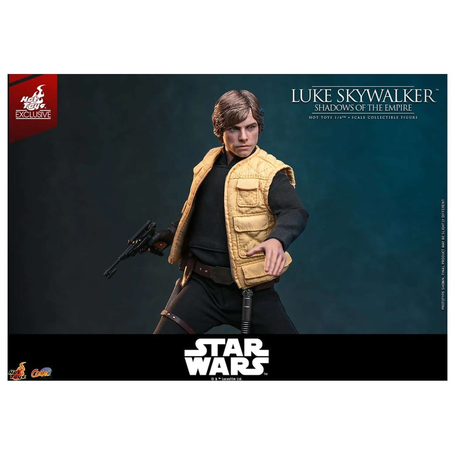 Star Wars Comic Masterpiece akčná figúrka 1/6 Luke Skywalker (Shadows Of The Empire) (Hot Toys Exclusive) 28 cm produktová fotografia