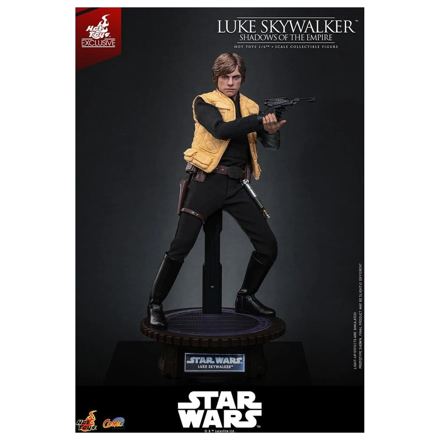 Star Wars Comic Masterpiece akčná figúrka 1/6 Luke Skywalker (Shadows Of The Empire) (Hot Toys Exclusive) 28 cm produktová fotografia
