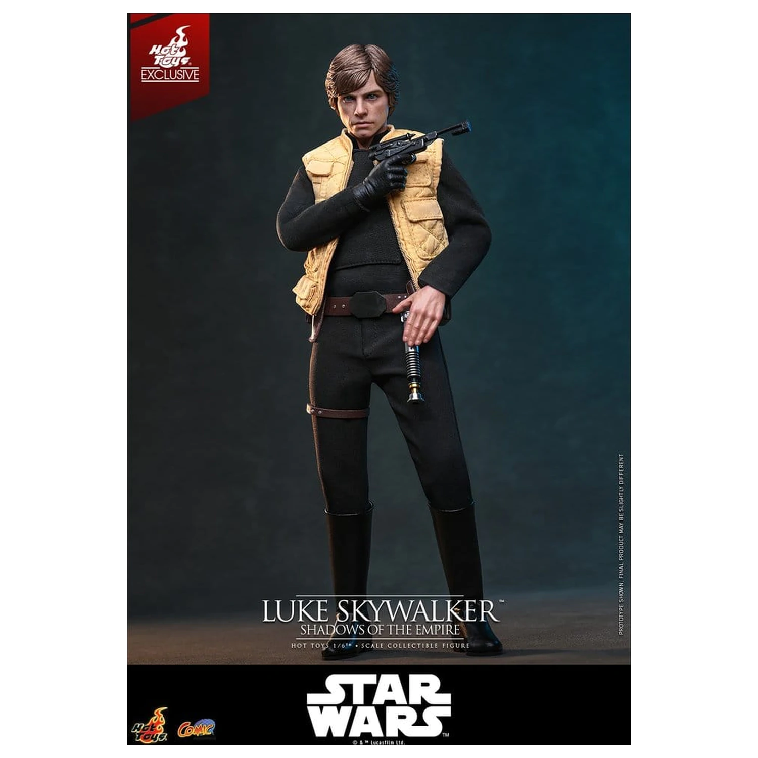 Star Wars Comic Masterpiece akčná figúrka 1/6 Luke Skywalker (Shadows Of The Empire) (Hot Toys Exclusive) 28 cm produktová fotografia
