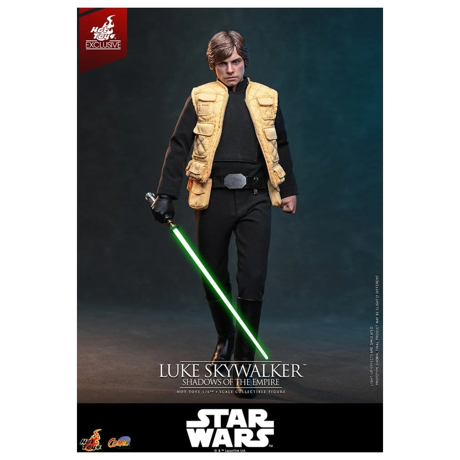 Star Wars Comic Masterpiece akčná figúrka 1/6 Luke Skywalker (Shadows Of The Empire) (Hot Toys Exclusive) 28 cm produktová fotografia