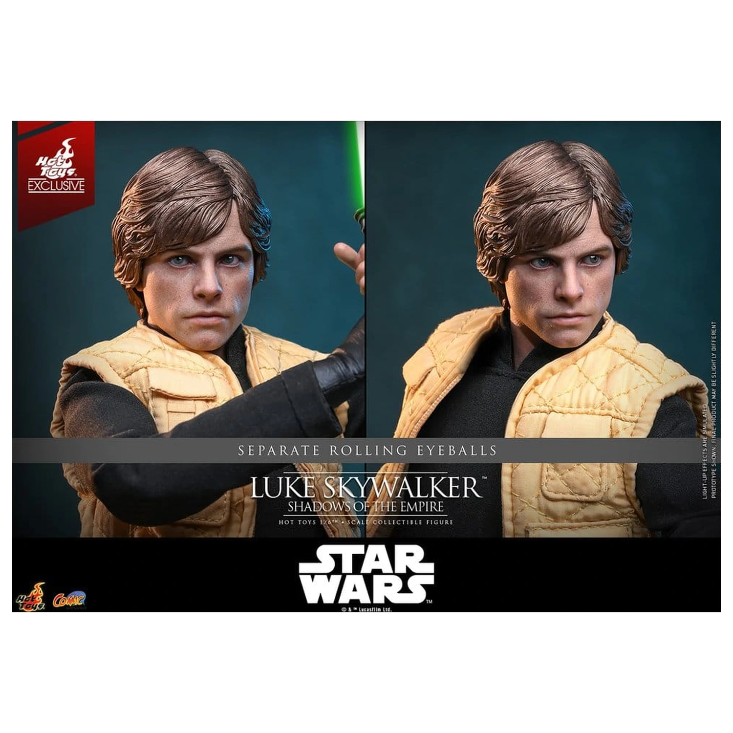 Star Wars Comic Masterpiece akčná figúrka 1/6 Luke Skywalker (Shadows Of The Empire) (Hot Toys Exclusive) 28 cm produktová fotografia