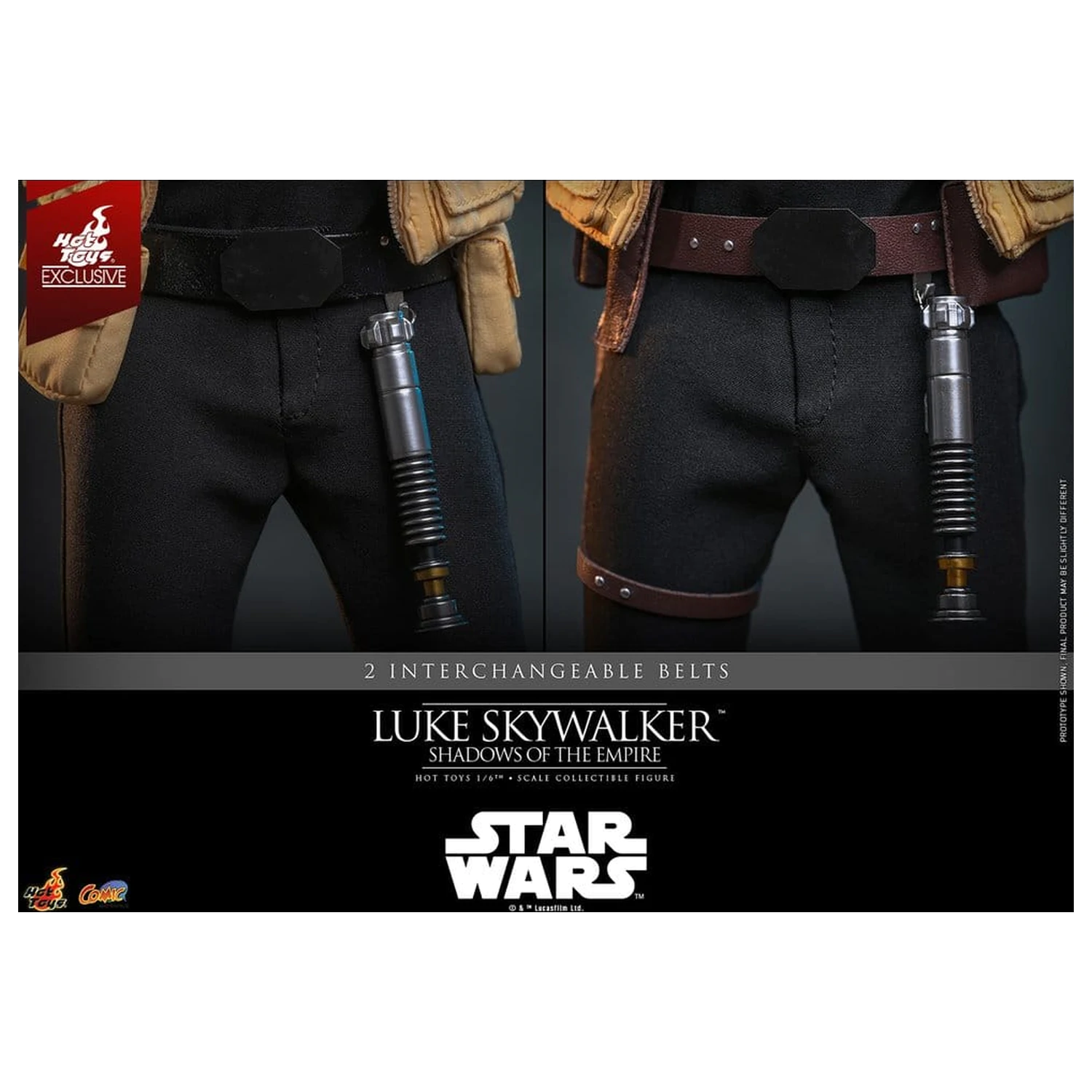 Star Wars Comic Masterpiece akčná figúrka 1/6 Luke Skywalker (Shadows Of The Empire) (Hot Toys Exclusive) 28 cm produktová fotografia