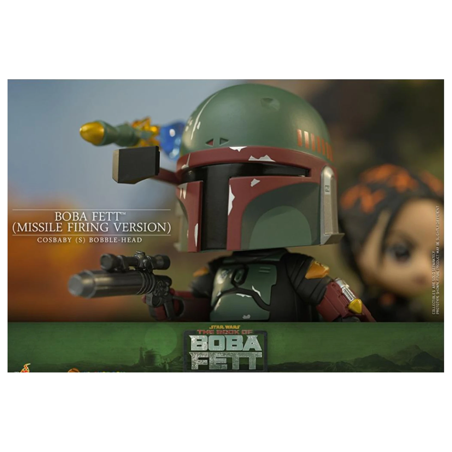 Star Wars Cosbaby Wave 1 Boba Fett "Missile Firing Version" produktová fotografia