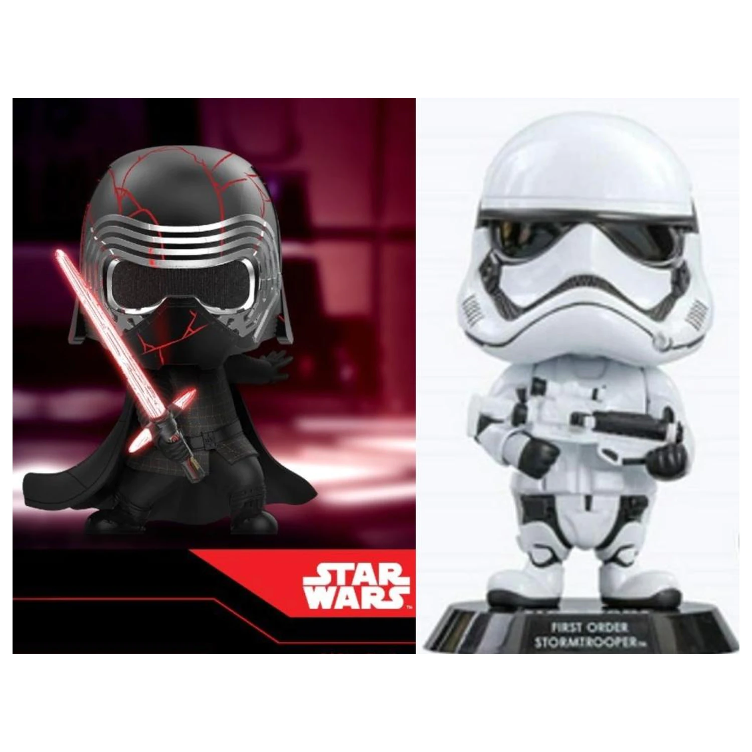 Star Wars Cosbaby Wave 2 Kylo Ren & First Order Stormtrooper Súprava produktová fotografia