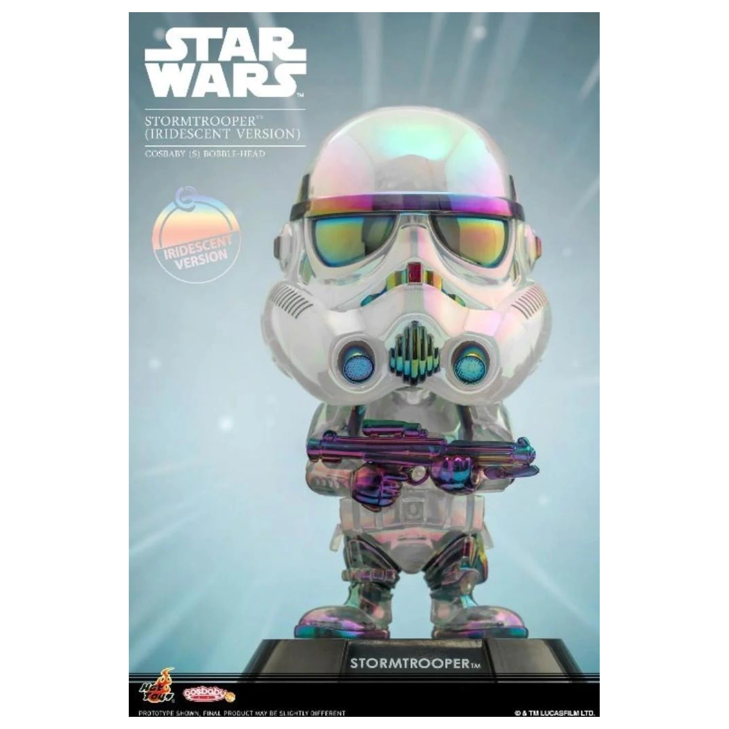 Star Wars Cosbaby Wave 2 Stormtrooper Iridescent Version produktová fotografia