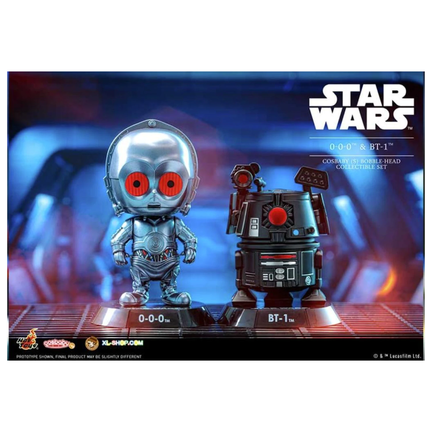 Star Wars Cosbaby Wave 4 Triple-Zero & BT-1 Set produktová fotografia