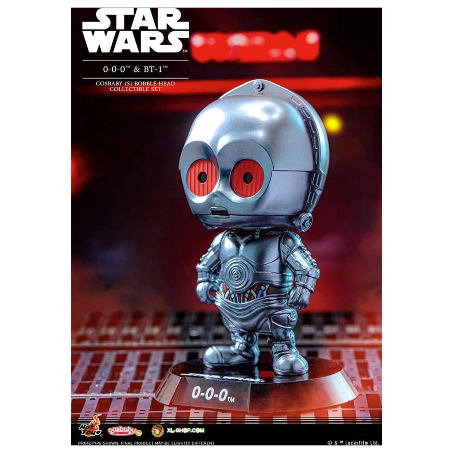 Star Wars Cosbaby Wave 4 Triple-Zero & BT-1 Set produktová fotografia