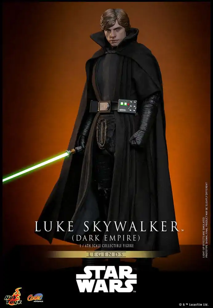 Star Wars: Dark Empire Comic Masterpiece Akčná figúrka 1/6 Luke Skywalker 30 cm termékfotó