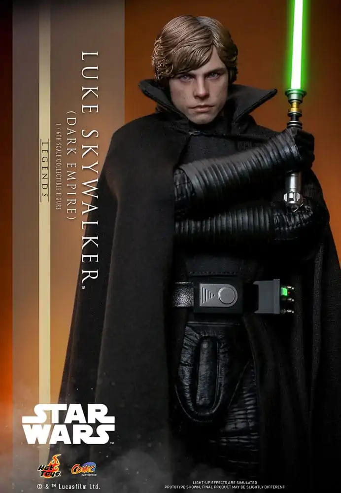 Star Wars: Dark Empire Comic Masterpiece Akčná figúrka 1/6 Luke Skywalker 30 cm termékfotó