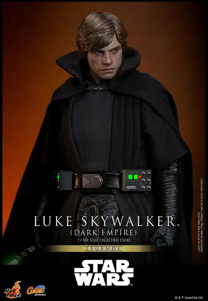 Star Wars: Dark Empire Comic Masterpiece Akčná figúrka 1/6 Luke Skywalker 30 cm termékfotó