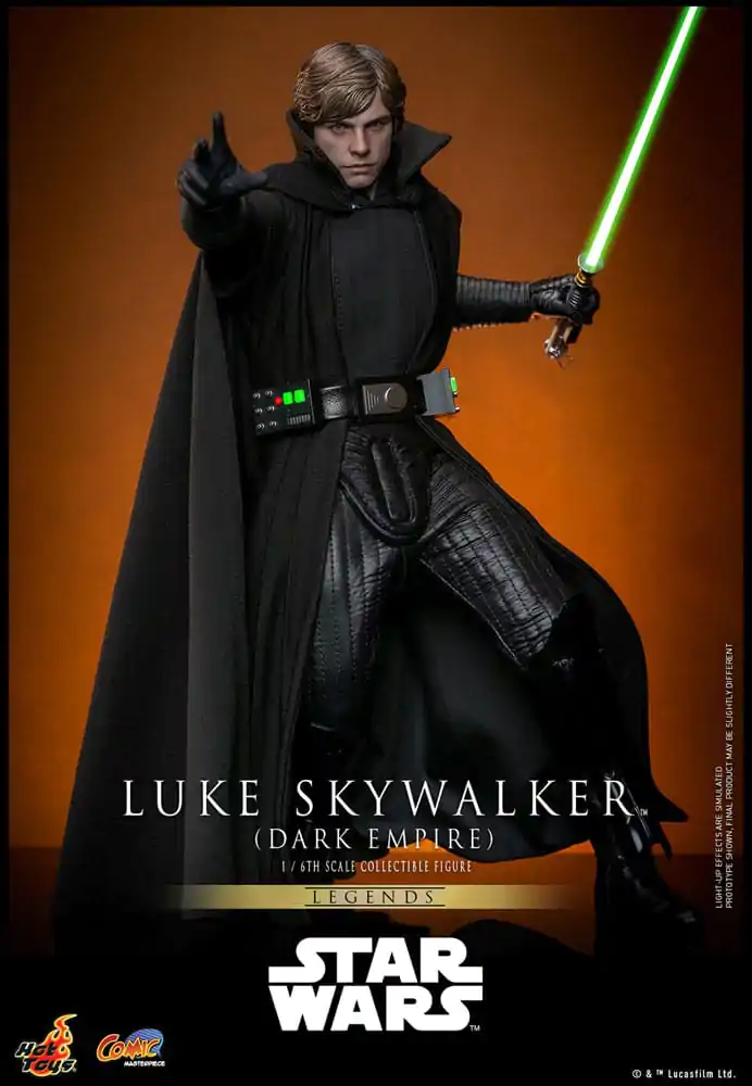 Star Wars: Dark Empire Comic Masterpiece Akčná figúrka 1/6 Luke Skywalker 30 cm termékfotó