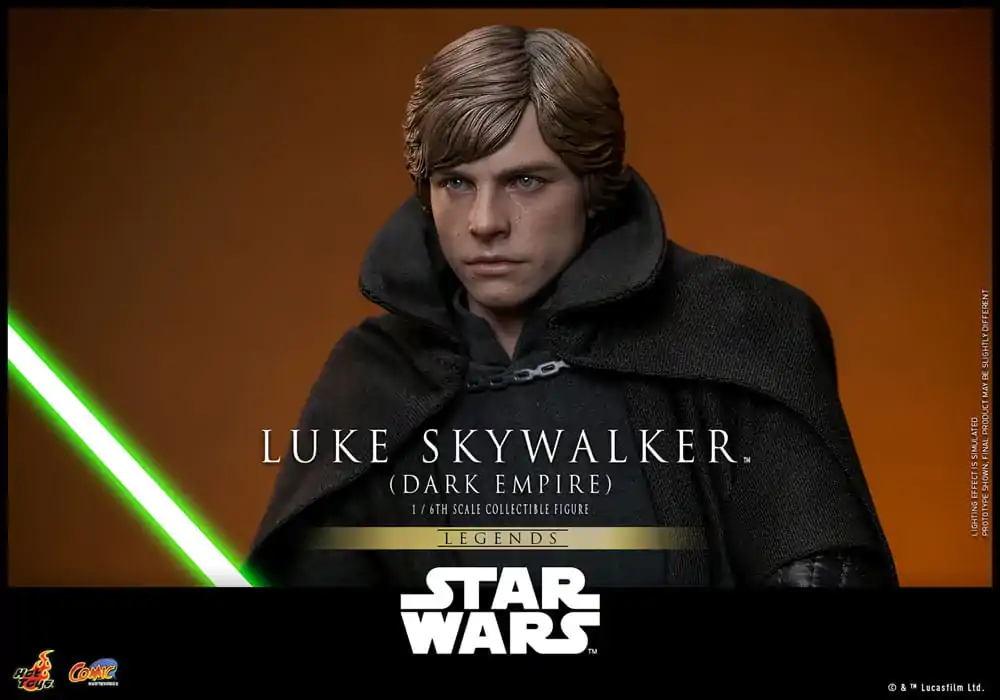 Star Wars: Dark Empire Comic Masterpiece Akčná figúrka 1/6 Luke Skywalker 30 cm termékfotó