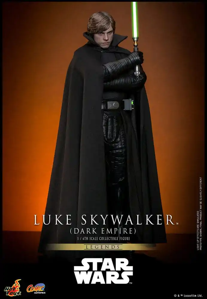 Star Wars: Dark Empire Comic Masterpiece Akčná figúrka 1/6 Luke Skywalker 30 cm termékfotó