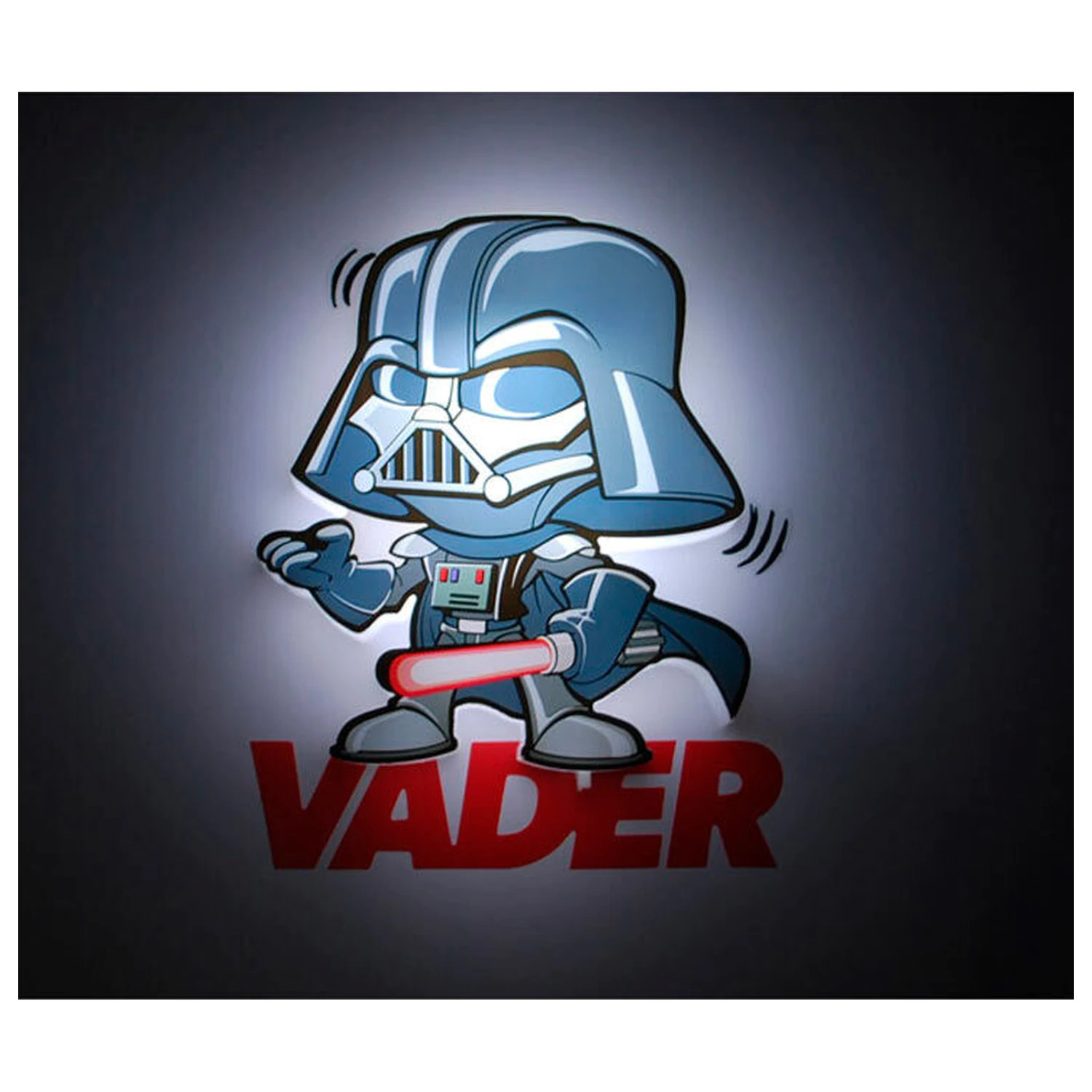 Star Wars Darth Vader 3D Light FX mini lampa produktová fotografia