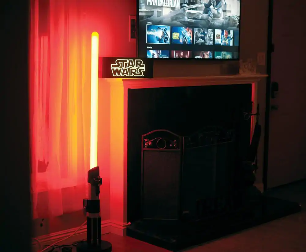 Star Wars stojaca lampa Darth Vader svetelný meč 152 cm produktová fotografia