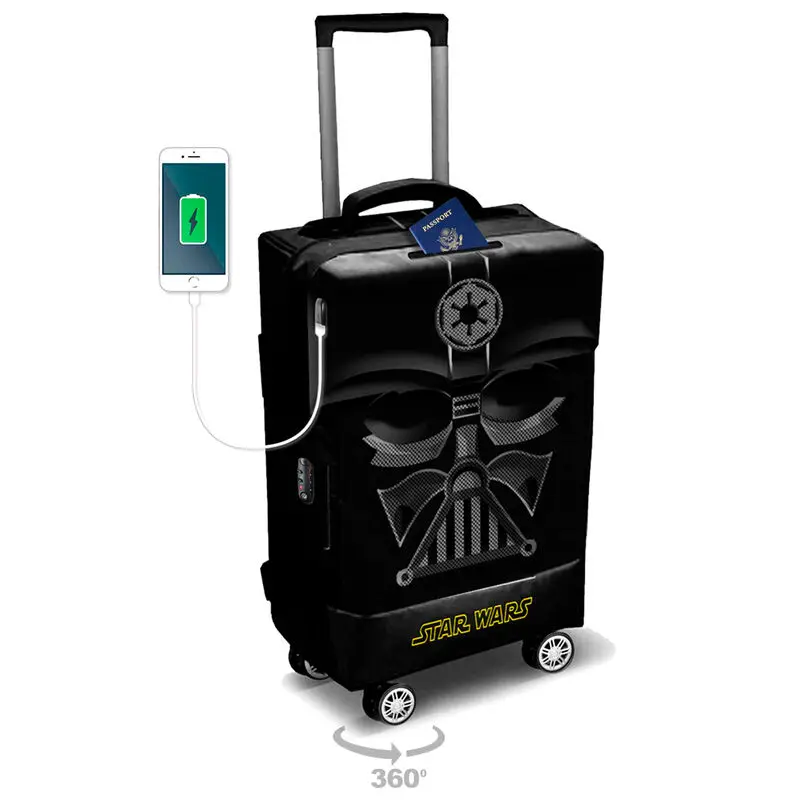 Star Wars Darth Vader trolley kufor 55cm produktová fotografia