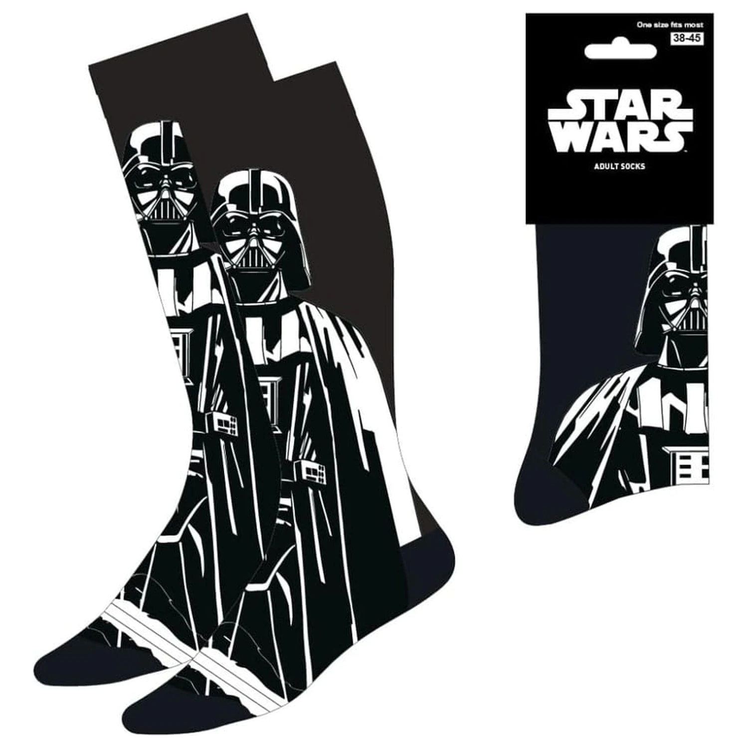 Star Wars ponožky Darth Vader 38-45 produktová fotografia