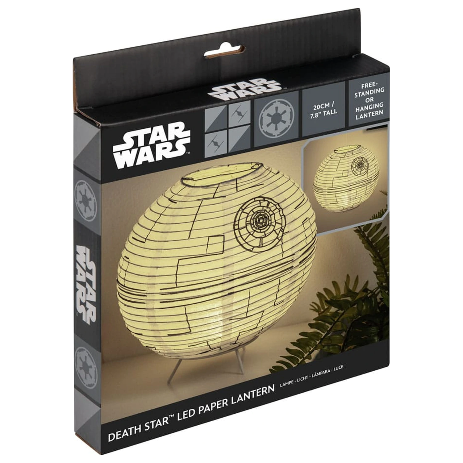 Star Wars Mini Stolová Lampa Death Star 21 cm produktová fotografia