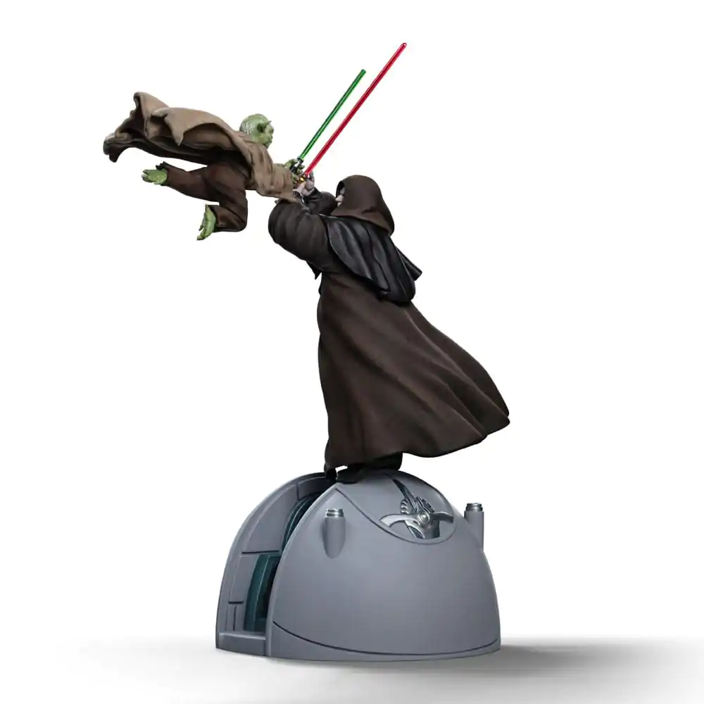 Star Wars Deluxe Art Scale Socha 1/10 Yoda vs Emperor Palpatine (CCXP Exclusive 2024) 31 cm produktová fotografia