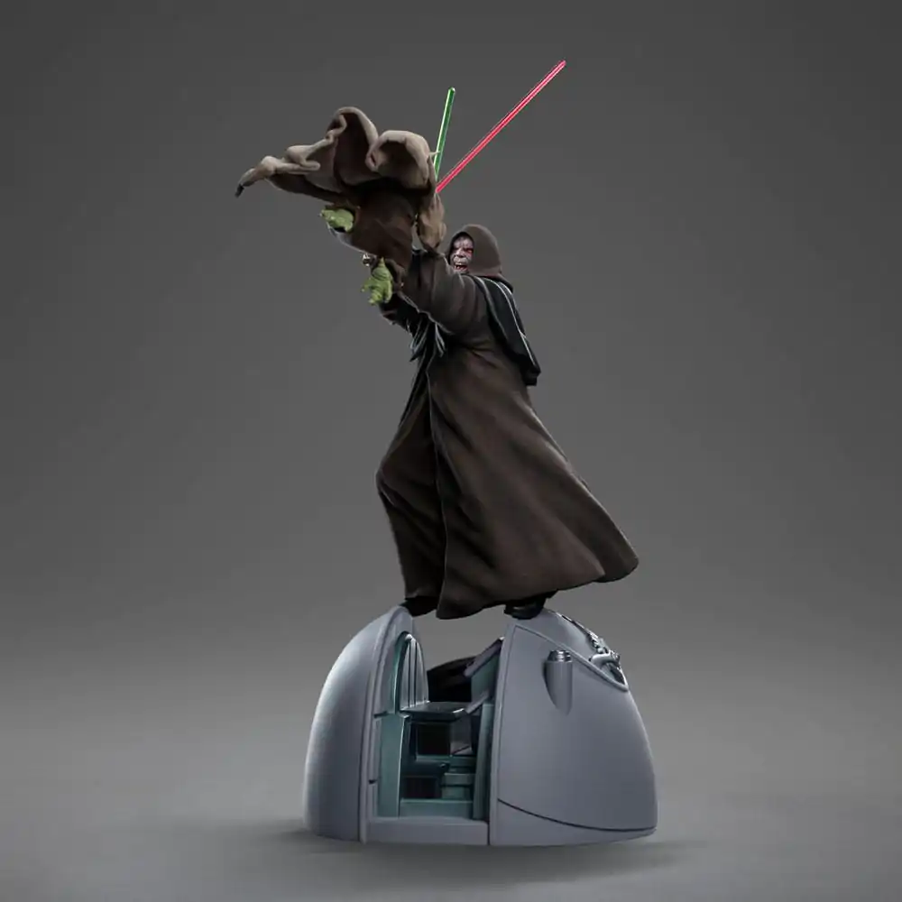 Star Wars Deluxe Art Scale Socha 1/10 Yoda vs Emperor Palpatine (CCXP Exclusive 2024) 31 cm produktová fotografia