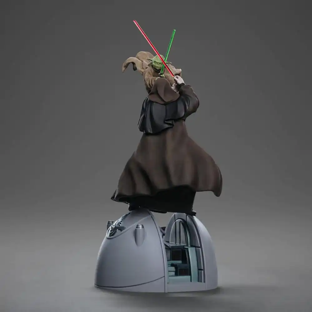 Star Wars Deluxe Art Scale Socha 1/10 Yoda vs Emperor Palpatine (CCXP Exclusive 2024) 31 cm produktová fotografia