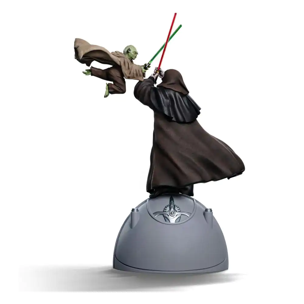 Star Wars Deluxe Art Scale Socha 1/10 Yoda vs Emperor Palpatine (CCXP Exclusive 2024) 31 cm produktová fotografia