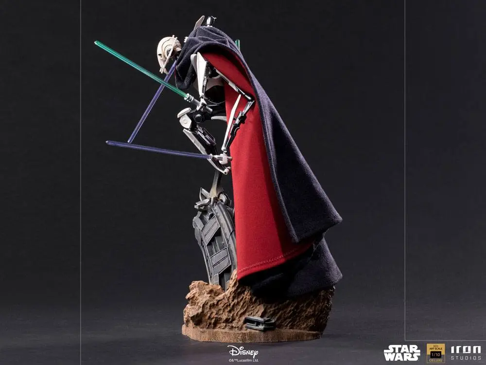Star Wars Deluxe BDS Art mierka socha 1/10 General Grievous 33 cm produktová fotografia