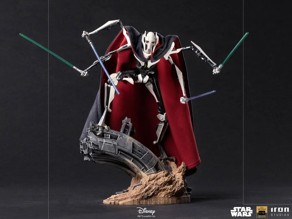Star Wars Deluxe BDS Art mierka socha 1/10 General Grievous 33 cm produktová fotografia