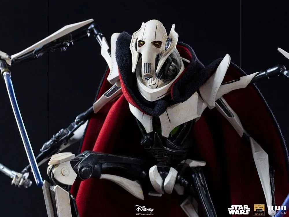 Star Wars Deluxe BDS Art mierka socha 1/10 General Grievous 33 cm produktová fotografia