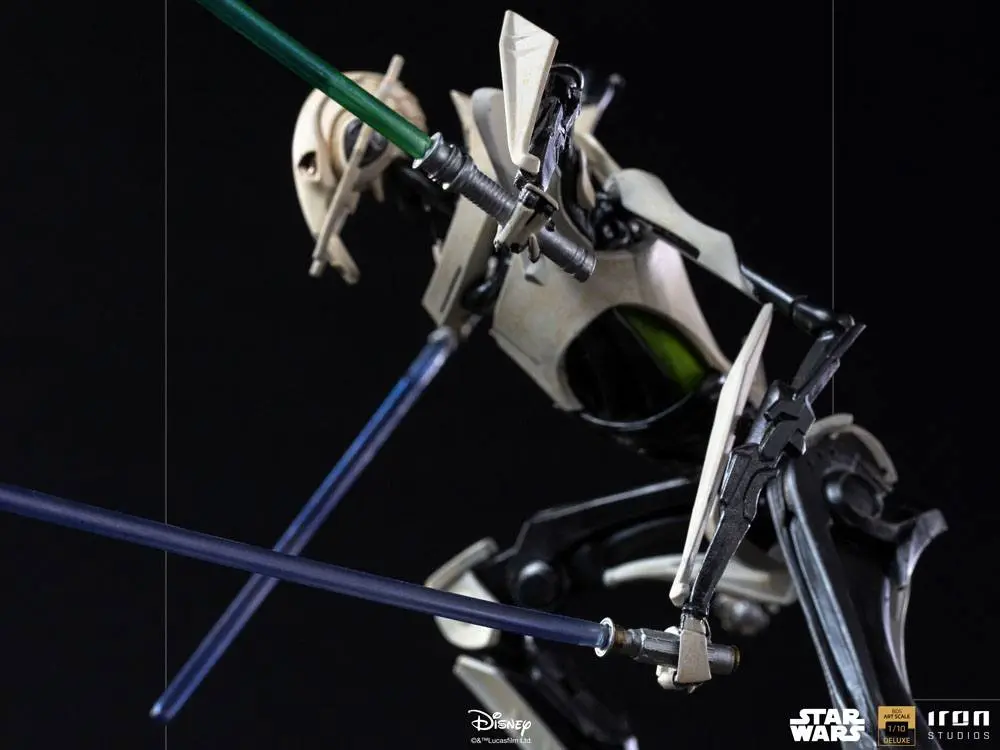 Star Wars Deluxe BDS Art mierka socha 1/10 General Grievous 33 cm produktová fotografia