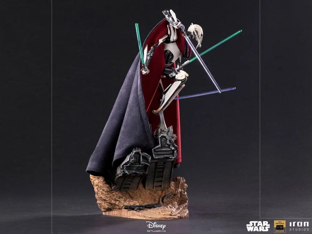 Star Wars Deluxe BDS Art mierka socha 1/10 General Grievous 33 cm produktová fotografia