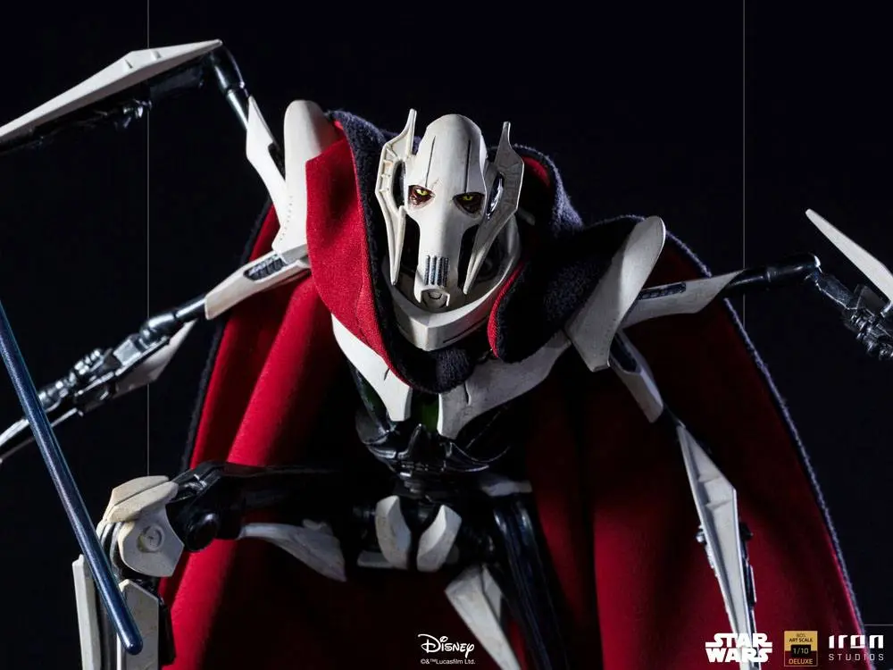 Star Wars Deluxe BDS Art mierka socha 1/10 General Grievous 33 cm produktová fotografia