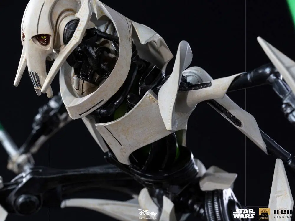 Star Wars Deluxe BDS Art mierka socha 1/10 General Grievous 33 cm produktová fotografia