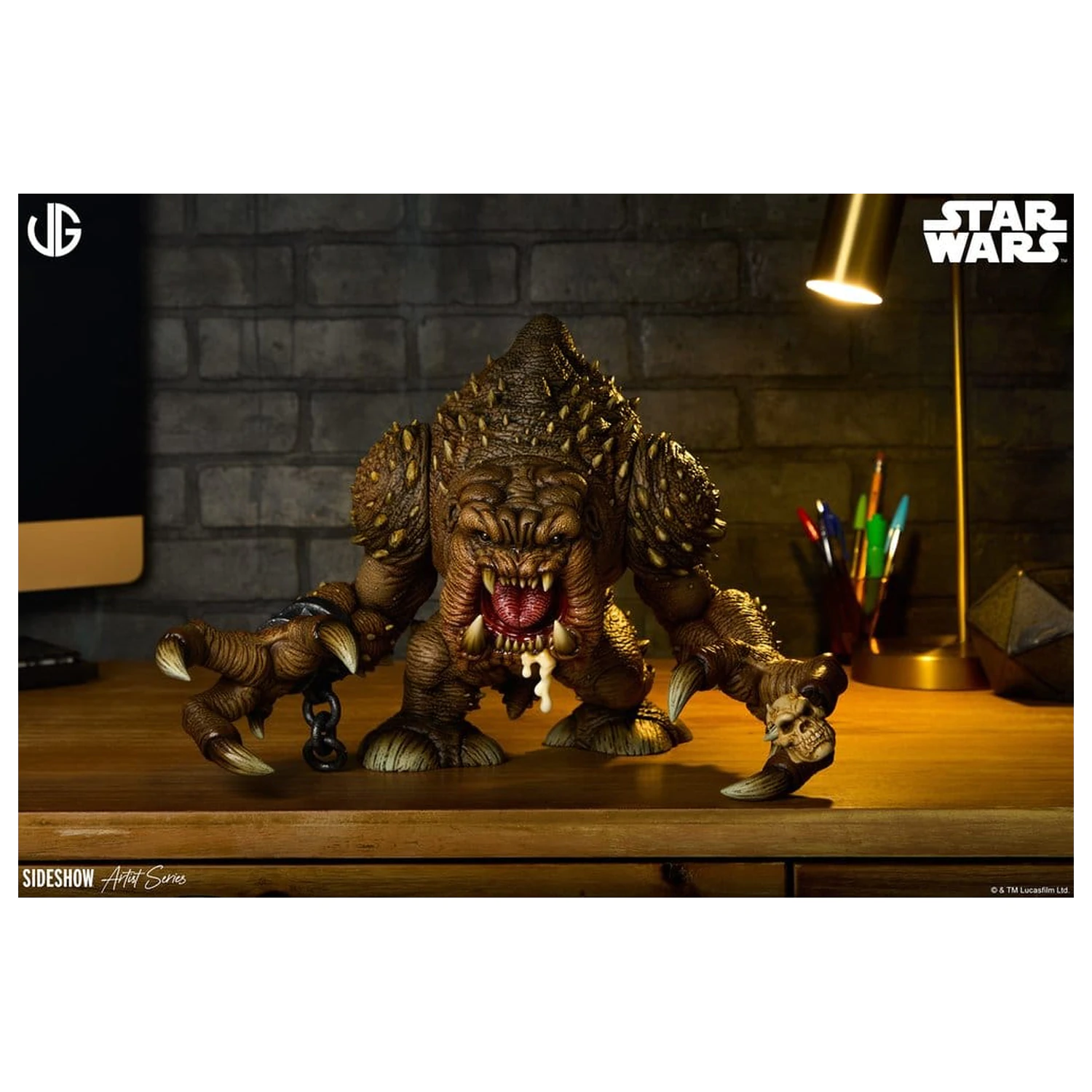 Star Wars Designer Zberateľská Socha Rancor 31 cm produktová fotografia