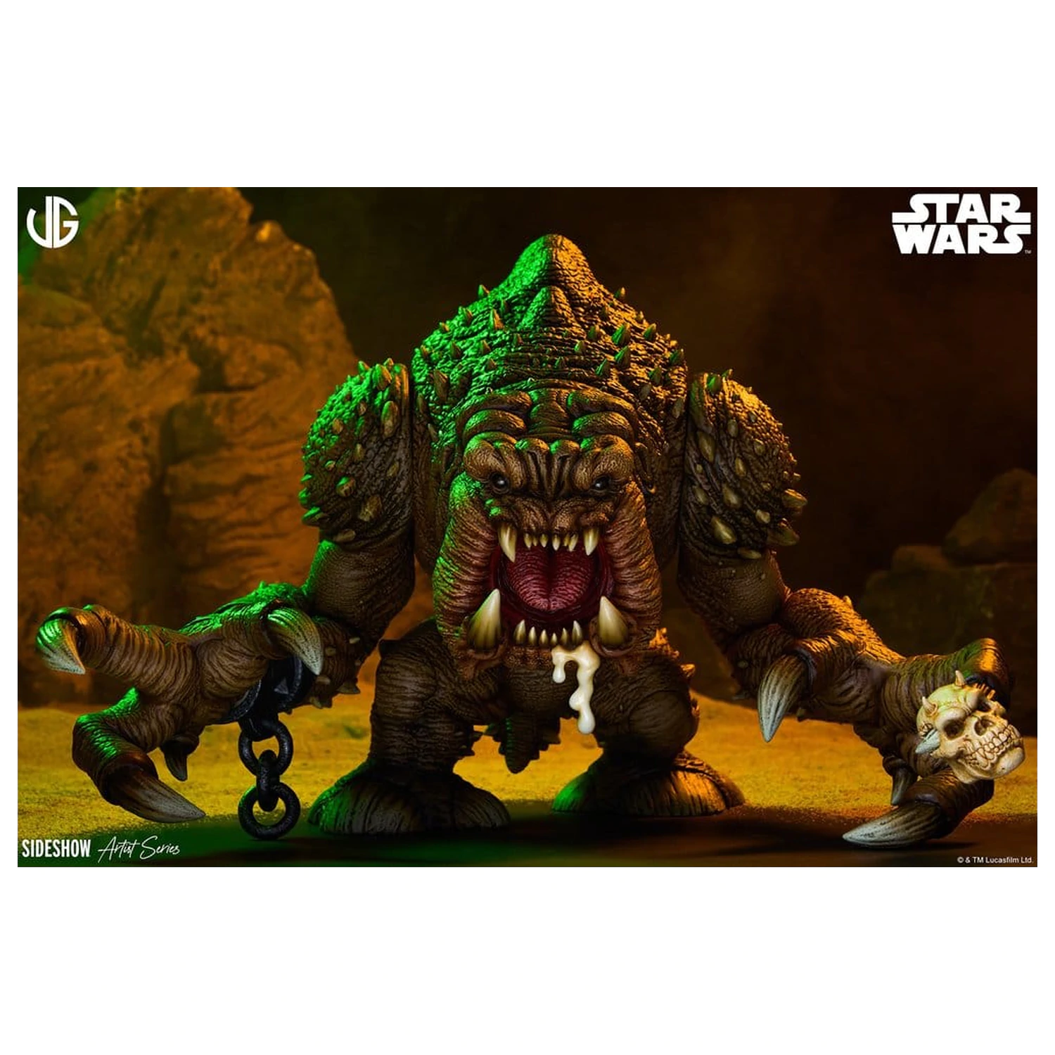 Star Wars Designer Zberateľská Socha Rancor 31 cm produktová fotografia