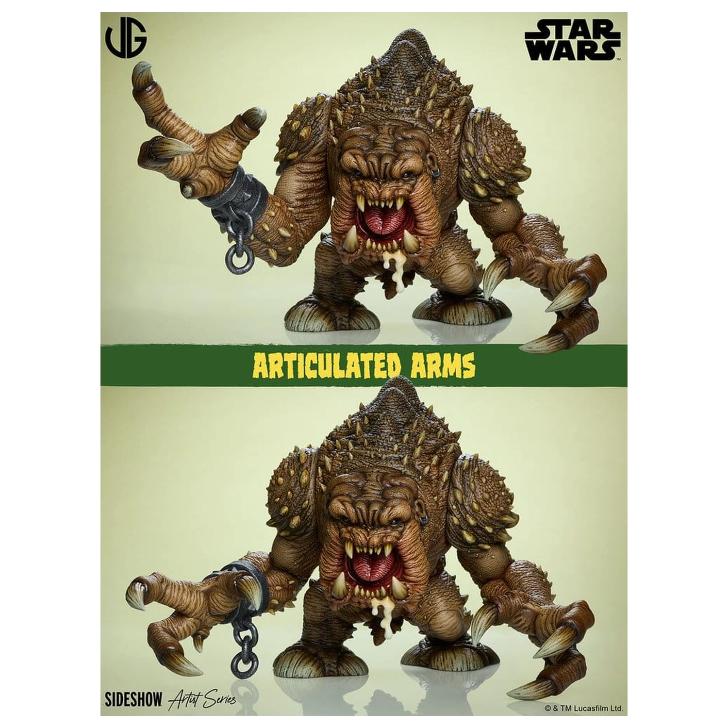 Star Wars Designer Zberateľská Socha Rancor 31 cm produktová fotografia