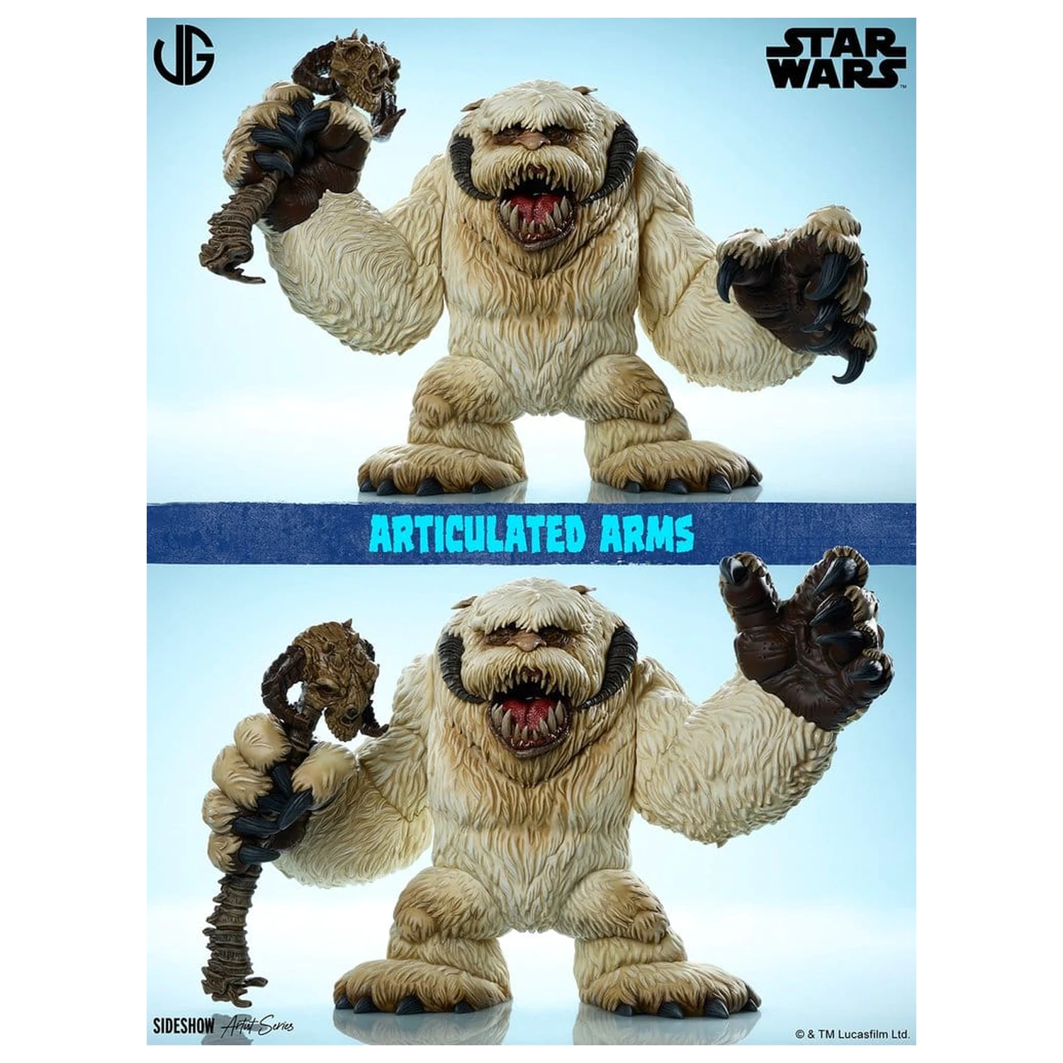 Star Wars Designer Vinylová figúrka Wampa 30 cm produktová fotografia