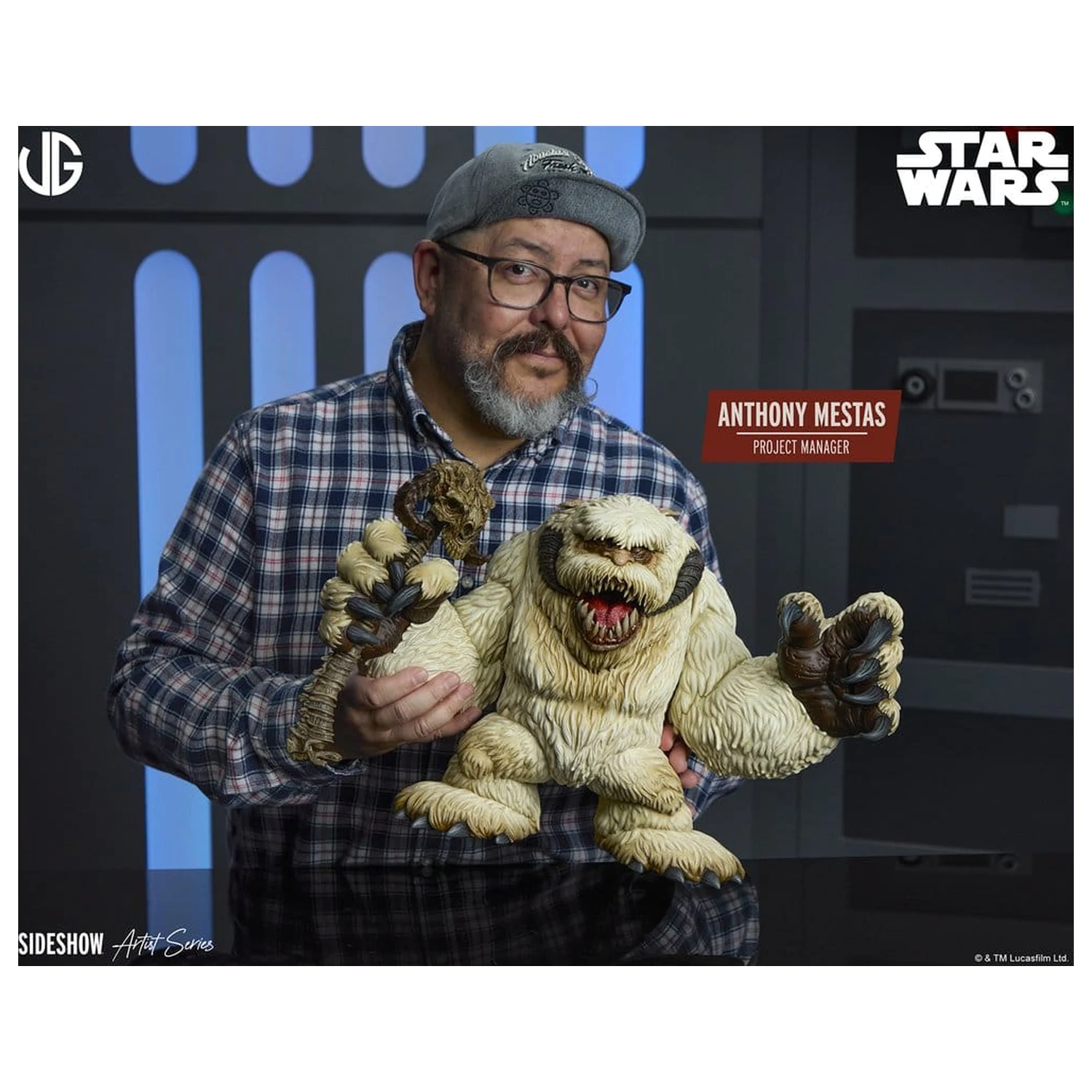 Star Wars Designer Vinylová figúrka Wampa 30 cm produktová fotografia