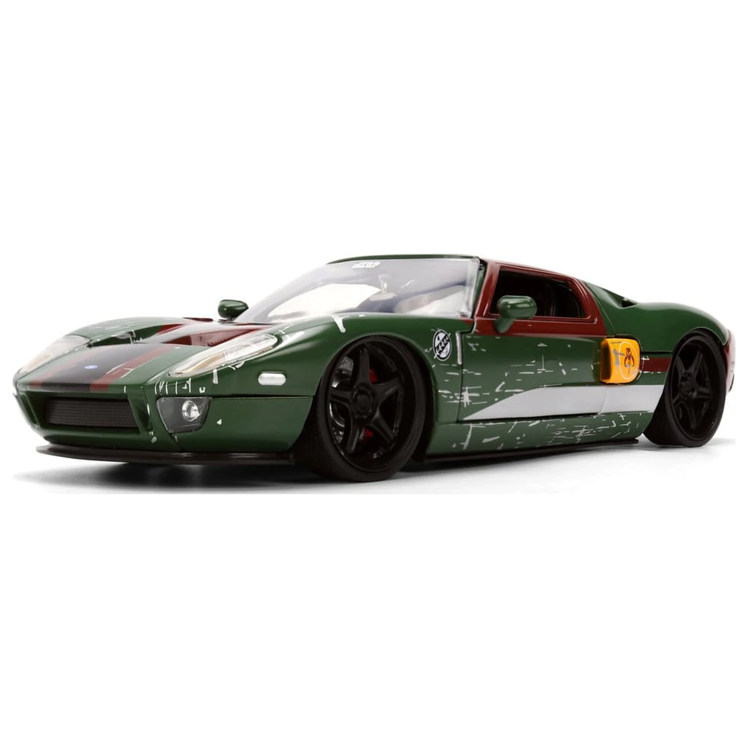 Star Wars Diecast Model 1:24 Boba Fett 2005 Ford GT produktová fotografia