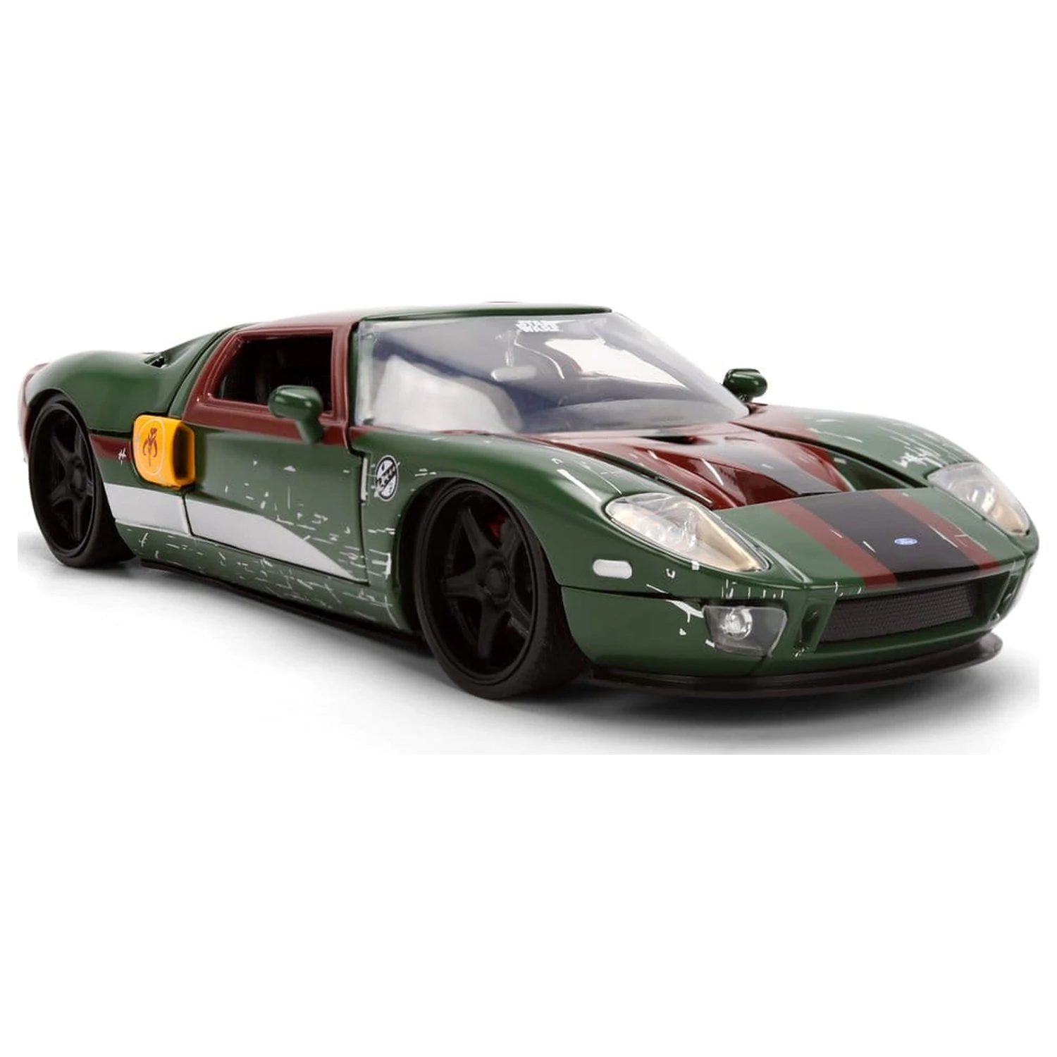 Star Wars Diecast Model 1:24 Boba Fett 2005 Ford GT produktová fotografia